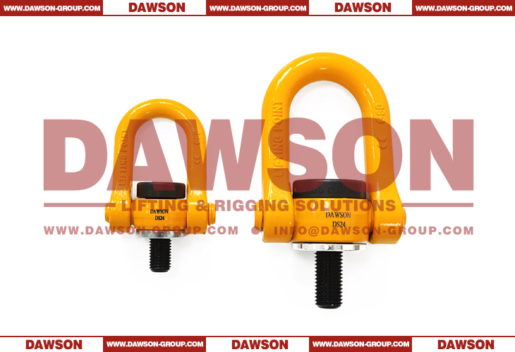 DAWSON M8-M100 Metric Thread Double Swivel Shackle G80 Swivel Hoist Ring - Dawson Group Ltd. - China Manufacturer, Factory