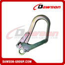 DSJ-2031 Climbing Harness Full Body Harness Fall Protection Steel Snap Hook, Forged Steel Safety Scaffold Hook