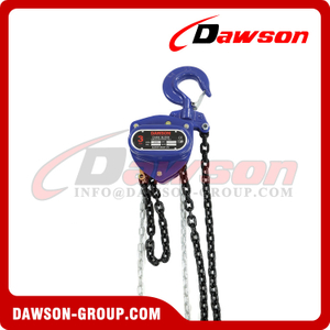 DAWSON AS/NZS1418.2-1997 DSVD Chain Hoist, Manual Chain Block for Lifting