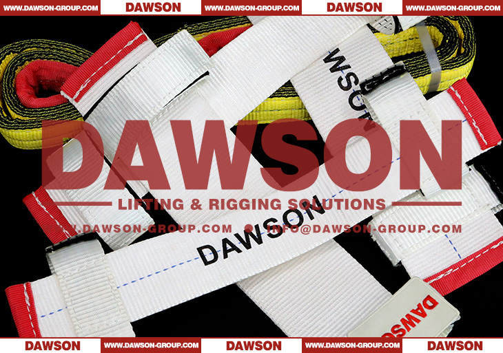 DAWSON &times; TYSONNEEMA HMPE Corner Protection with Velcro for Round Slings and Webbing Lifting Sling - Dawson Group Ltd. - China Factory
