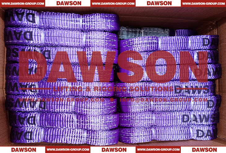 WLL 1 Ton Polyester Webbing Slings - Lifting Slings - Dawson Group Ltd. - China Manufacturer, Factory