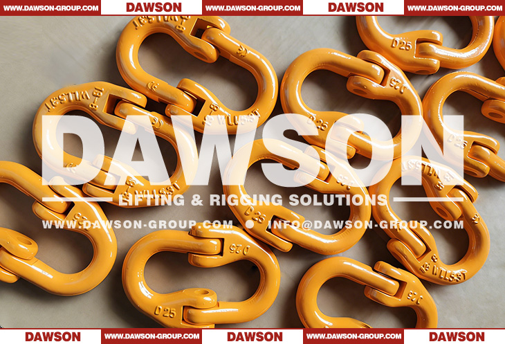 DS074 G80 European Type 6-38MM Coupling Connecting Link for Lifting Chain Slings, Chain Connectors, Hammerlocks - Dawson Group Ltd. - China Supplier, Factory