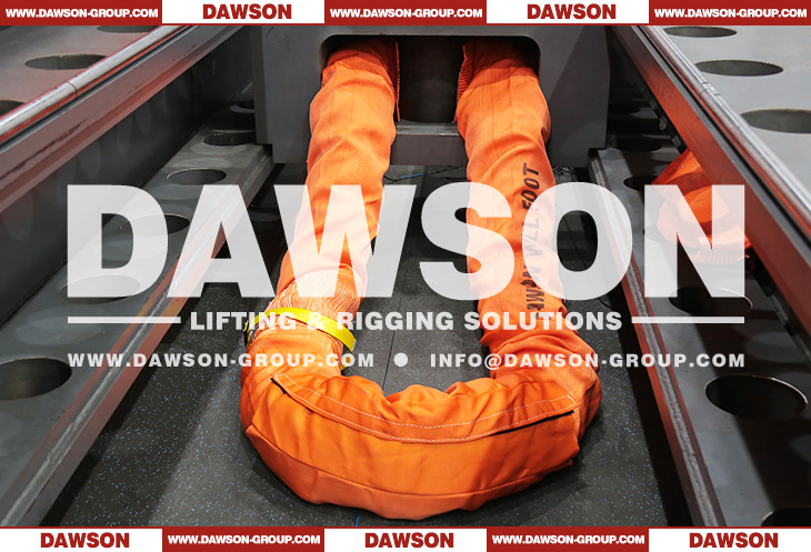 WLL 500T Polyester Round Slings, Heavy Duty Round Lifting Slings - Dawson Group Ltd. - China Manufacturer, Factory
