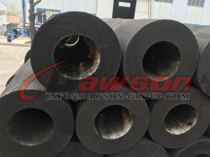 Cylindrical Type Rubber Fender, Floating Rubber Fenders, Marine Boat Rubber Fender - Dawson Group Ltd. - China Manufacturer, Supplier, Factory