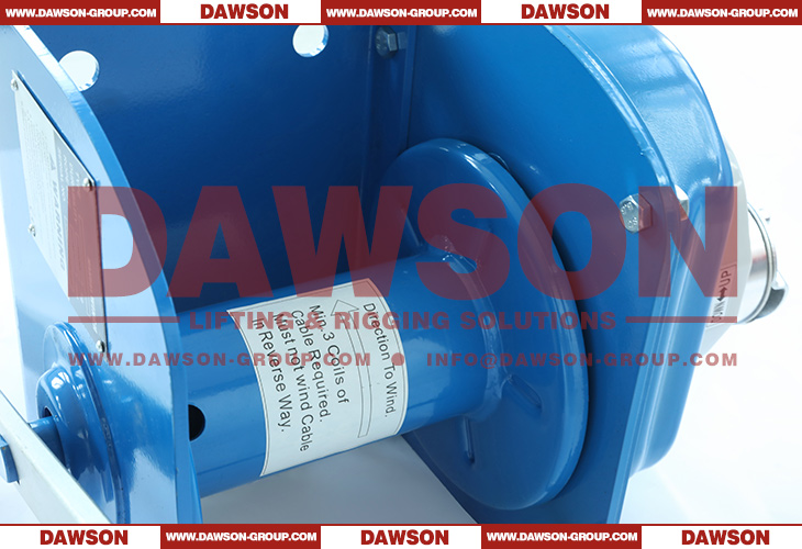DAWSON DSHW-E Type Powder Coating Portable Cable Hand Winch - Dawson Group Ltd. - China Manufacturer, Factory