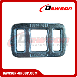 DAWSON DS-OWLB4050 40mm 10T Forged White Zinc Plated One Way Lashing Buckles