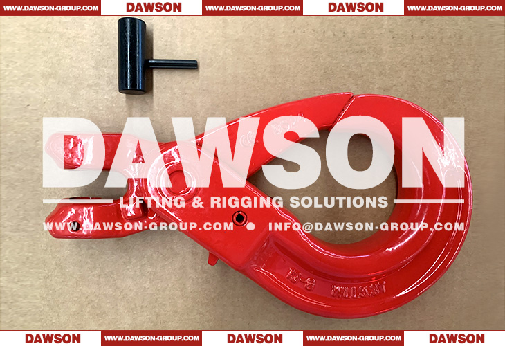 DAWSON DS738 G80 6-32MM Improved Clevis Selflock Hook for Lifting Chain Slings - Dawson Group Ltd. - China Manufacturer, Factory