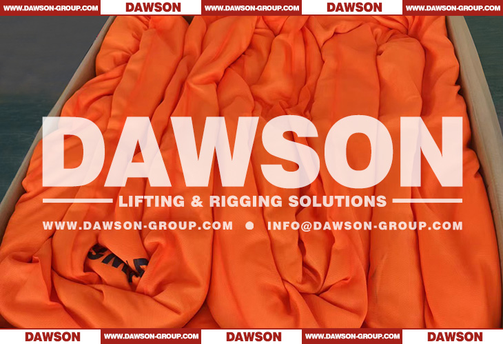 DAWSON WLL 50T Polyester Round Slings, 50000KG Lifting Slings - Dawson Group Ltd. - China Manufacturer, Supplier