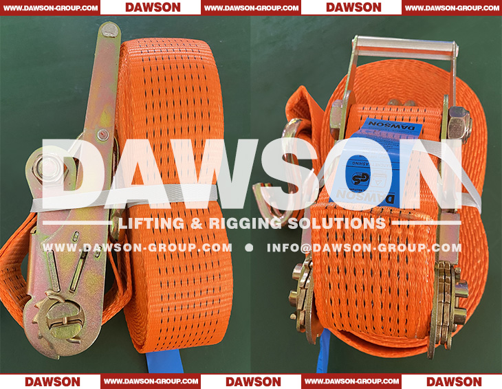 DAWSON EN12195-2 10T 15M Polyester Ratchet Tie Down - Dawson Group Ltd. - China Supplier, Factory