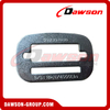 DSJ-4003 Safety Buckle for Safety Belt Climbing Outdoor Activities, Heat Treated Adjustment Safety Harness Buckles