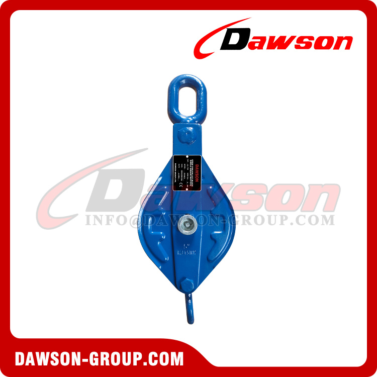 Open Type Pulley Block Single Sheave With Eye, snatch blocks