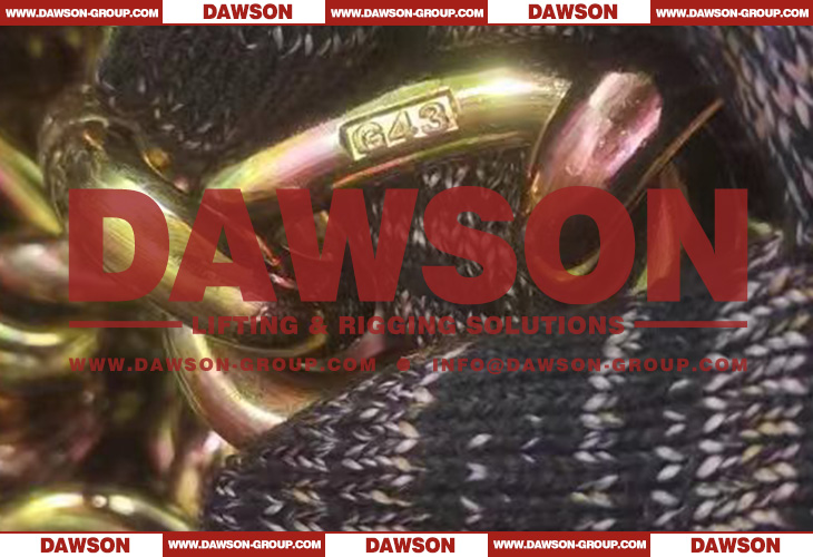 DAWSON G43 3-8 x 14FT Forged YellowZinc Plated High Test Trailer Safety Chains Assembly with Clevis Grab Hook - Dawson Group Ltd. - China Manufacturer, Factory