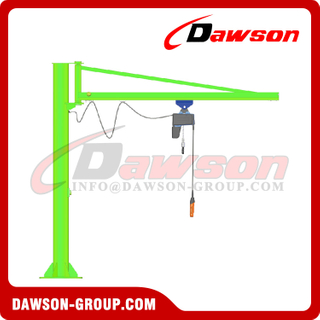 DSKJB-HNN C Rail Suspension Slewing Jibs, Pillar-mounted Slewing Jibs Crane, Jib Cranes