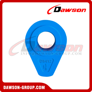 DS412 Solid Cast Ductile Iron Thimble, Solid Wire Rope Thimbles
