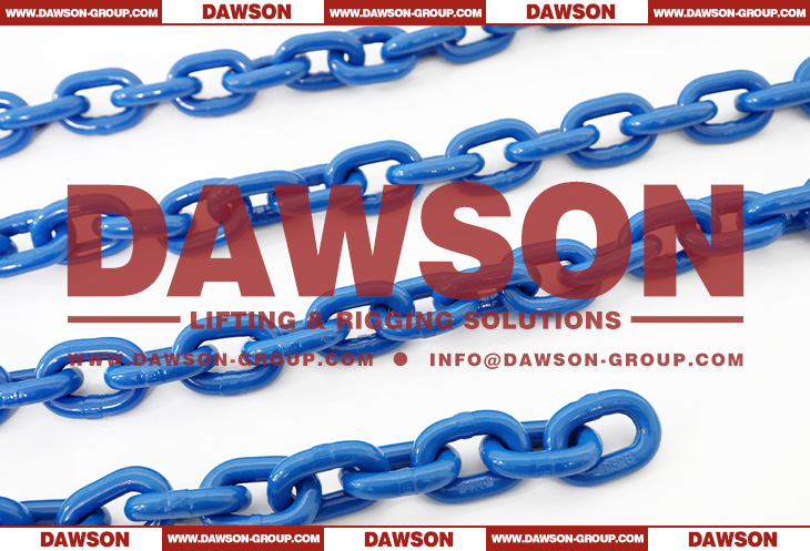 G100 Grade 100 EN818-2 High Level Strength Round Alloy Steel Lifting Chain for Hoist - Dawson Group Ltd. - China Manufacturer, Factory