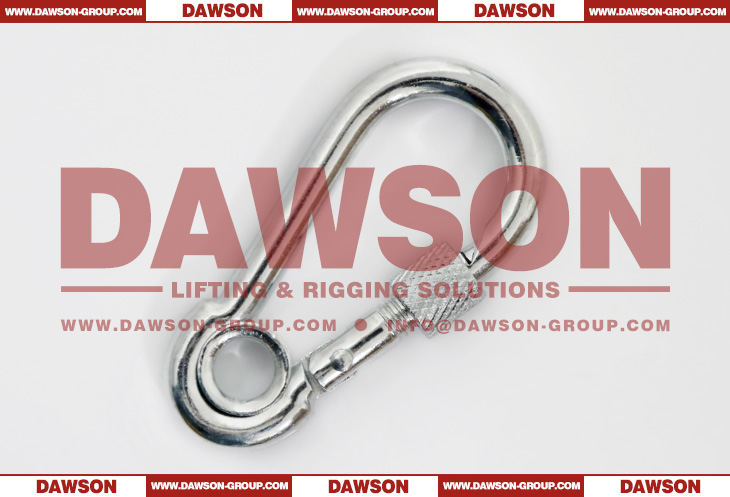 Electric Galvanized Snap Hook With Eyelet and Screw with Zinc Plated - Dawson Group Ltd. - China Manufacturer, Supplier, Factory