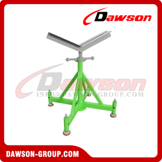DSTD1108H Heavy Duty High Adjustable Stand with Steel Rollers, No Foldable, Pipe Grip Tools