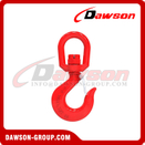 DS040 G80 6-32MM Swivel Hook with Safety Latch for Heavy Duty Crane Lifting Chain Slings