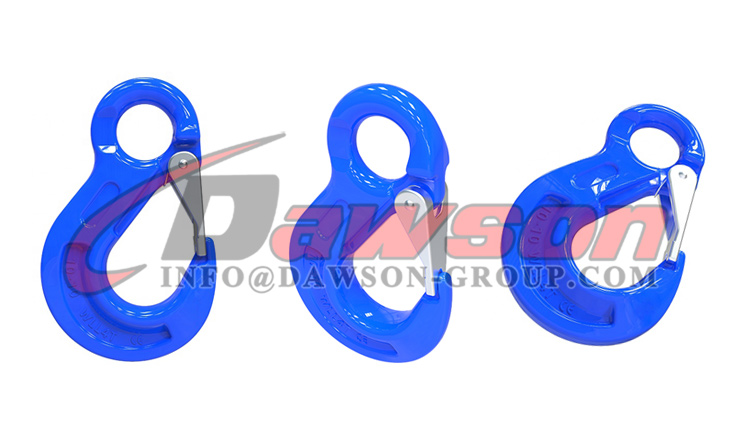 DS1003 G100 Eye Sling Hook with Latch for Chain Slings - Dawson Group Ltd. - China Supplier, Manufacturer