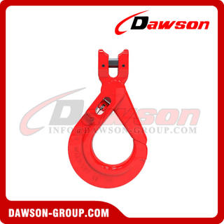 DS663 G80 7/8-13MM Clevis Selflock Hook with Side Trigger for Chain Slings