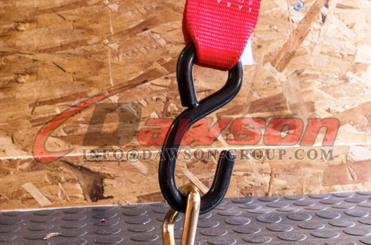 BS 3000KG / 6600LBS Double S Hook With Plastic Coating, Black Coated S  Hooks - China Manufacturer, Supplier, Factory