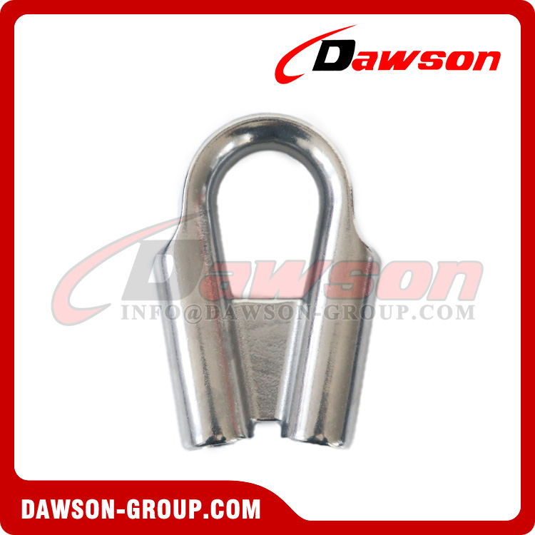 Stainless Steel AISI316 or AISI304 Tube Thimble with Gusset