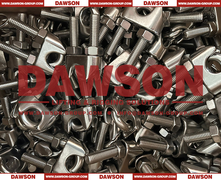 DAWSON Stainless Steel DIN 741 Wire Rope Clips - Dawson Group Ltd. - China Manufacturer, Supplier