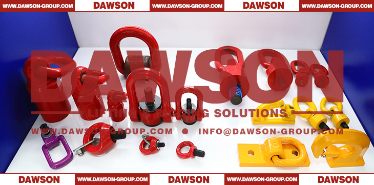 DAWSON G80 Lifting Points, Grade 80 Swivel Hoist Ring, Eye Type Rotating Ring, Welded Hook - Dawson Group Ltd. - China Manufacturer, Supplier, Factory