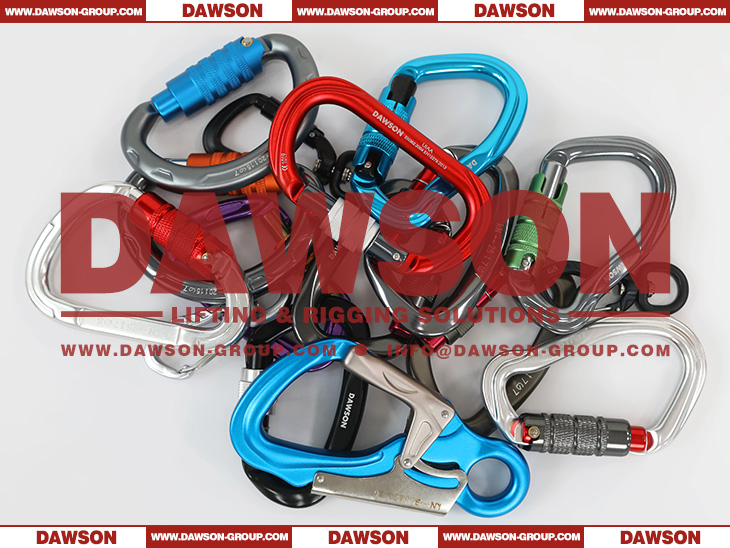 DAWSON A7075 A6061 Aluminum Material Snap Hooks, Aluminium Swivel Carabiner D Ring, Safety Metal Fittings - Dawson Group Ltd. - China Manufacturer, Supplier