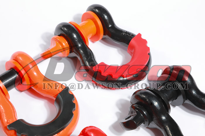 Dawson Drop Forged Bow Shackle with PU Protection for Towing, S6 Screw Pin Anchor Shackles - Dawson Group Ltd. - China Factory, Supplier, Manufacturer
