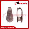 Stainless Steel Mandal Fairlead Shackle with Roller, Hot Dip Galvanized Mandal Fairlead Shackle with Roller