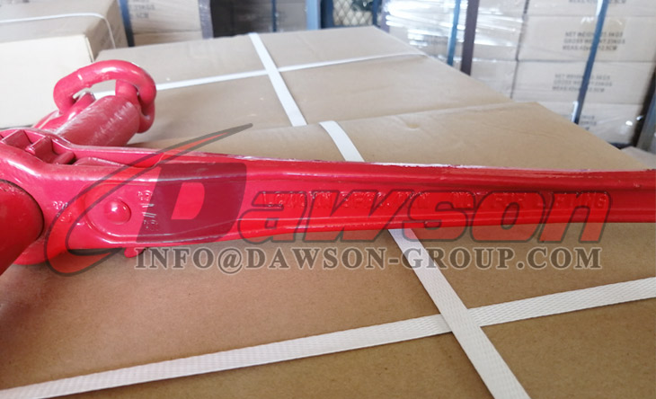 Grade 80 Load Binder for Lashing, G80 Ratchet Binder With Safety Hooks - Dawson Group Ltd. - China Factory, Manufacturer, Supplier