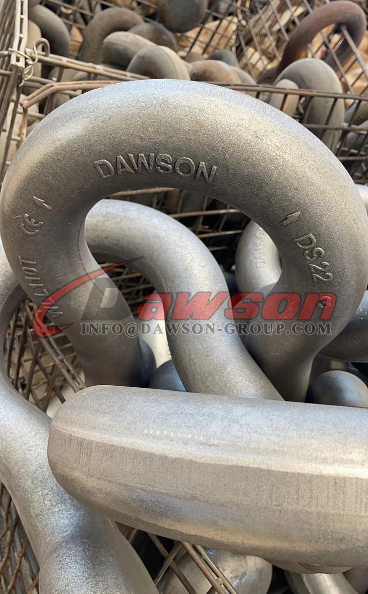 DAWSON BRAND Grade T8 Forged Alloy Steel Bow Shackle with Safety Pin, G8 Class DG2140 Bolt Type Anchor Shackle - Dawson Group Ltd. - China Supplier, Factory