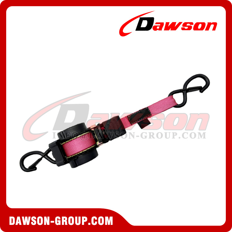 DSSLRS0014 1X10FT (25MMX3.05M) Automatic Retractable Ratchet Tie Down Straps with Damping Version - Dawson Group Ltd. - China Manufacturer, Supplier, Factory