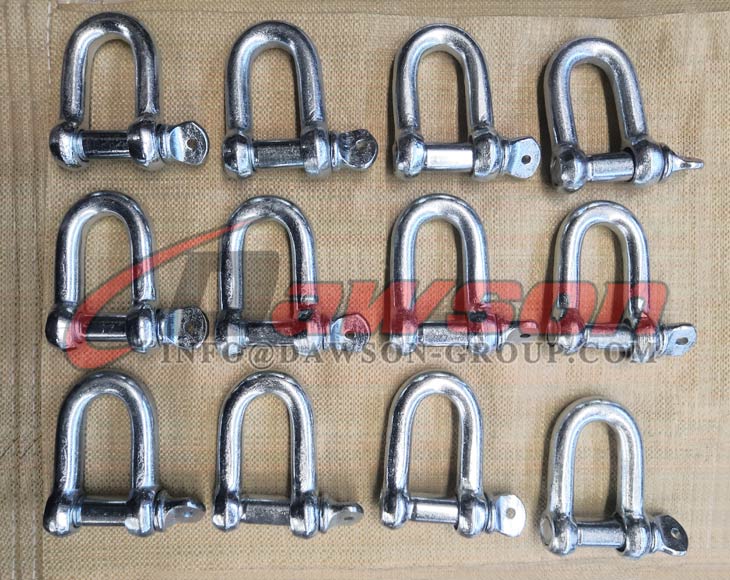 US Type Chain Shackle with Screw Pin - Dawson Group Ltd. - China Manufacturer, Supplier, Factory