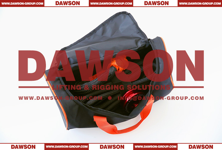 Package about Vehicle Recovery Rope, Kinetic Recovery Rope, Synthetic Soft Shackle, Aircraft Grade Aluminum Winch Snatch Recovery Ring - Dawson Group Ltd. - China Manufacturer