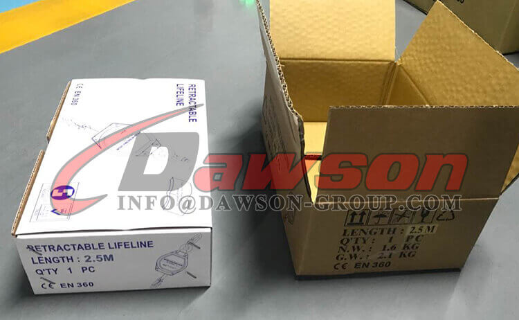 Package of Self Retracting Lifeline - Dawson Group Ltd. - China Manufacturer, Supplier, Factory