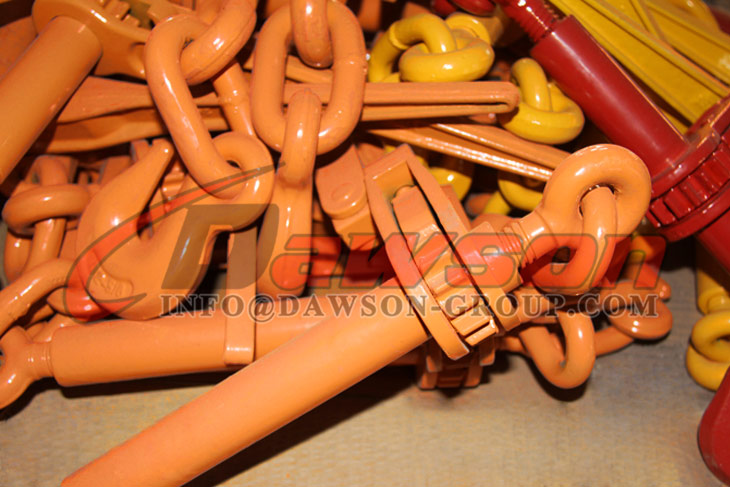 Folding Handle Ratchet Binder with Eye Grab Hook for Chain Size 5 16- 3 8 WLL 7100LBS - Dawson Group Ltd. - China Factory, Supplier