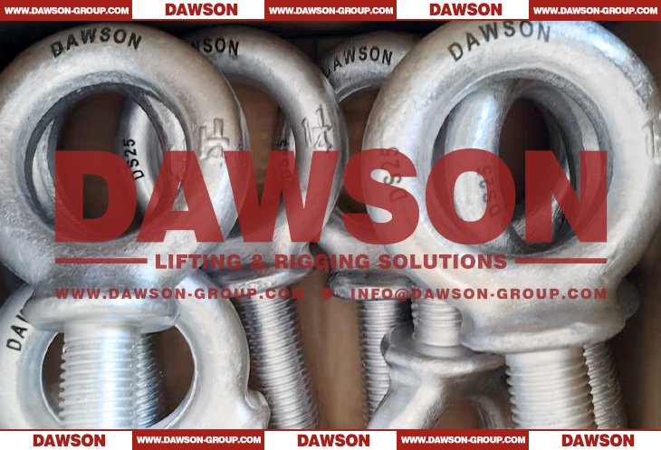 M-279 Metric Threaded Shoulder Type Forged Machinery Eye Bolts - Dawson Group Ltd. - China Factory