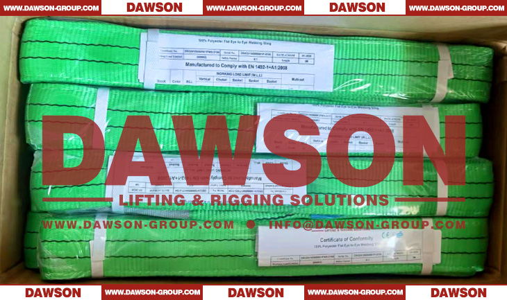 WLL 2 Ton Polyester Webbing Slings - Lifting Slings, 2000KG Web Lifting Sling - Dawson Group Ltd. - China Manufacturer, Supplier, Factory