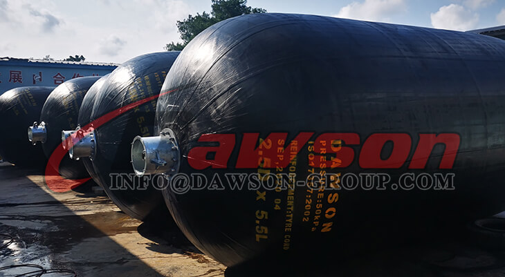 BV Testing Marine Pneumatic Rubber Fenders - Dawson Group Ltd. - China Supplier