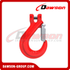  DS680 G80 10MM WLL 7100LBS Forged Super Alloy Steel Clevis Sling Hook