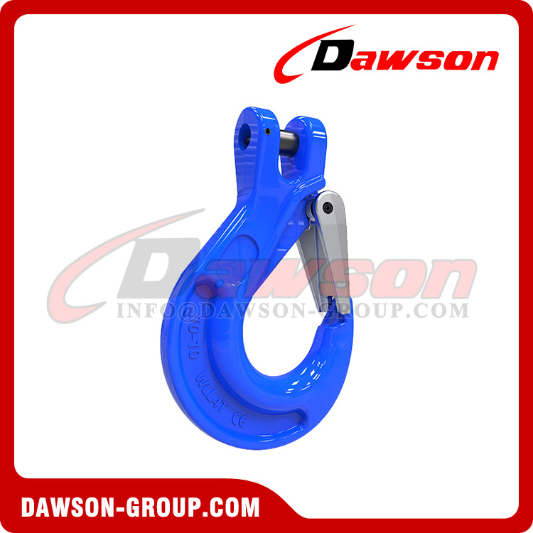 DS1041 G100 6-16MM Forged Alloy Steel Clevis Slip Hook with Latch