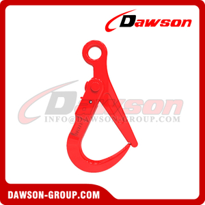 DS944 G80 2T 3T Japanese Forged Alloy Steel Eye Type Safety Hook for Crane Lifting Chain Slings
