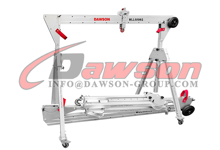 DSPRG Type 250kg-1000kg Folding Portal Gantry, Aluminum Alloy Folding Portable Gantry, Gantry Cranes - Dawson Group Ltd. - China Manufacturer, Factory