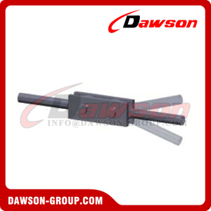 Φ50-Φ210 D-type Dock Steel Tie Rod, Tie Rods for Marine, One-way Hinge Dock Steel Tie Rod, Tie Rods, Tension Bars, Marine Tie Rods 