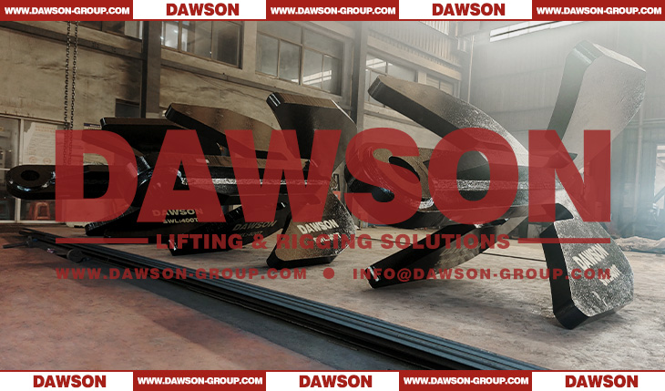 SWL 400T 4-Prong Grapnel, Asphalt Wedge Four Fluke Boat Anchor Welded Four Fluke Anchor Four Claws Anchor - Dawson Group Ltd. - China Manufacturer