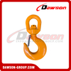 DS040 G80 6-32MM Swivel Hook with Safety Latch for Heavy Duty Crane Lifting Chain Slings