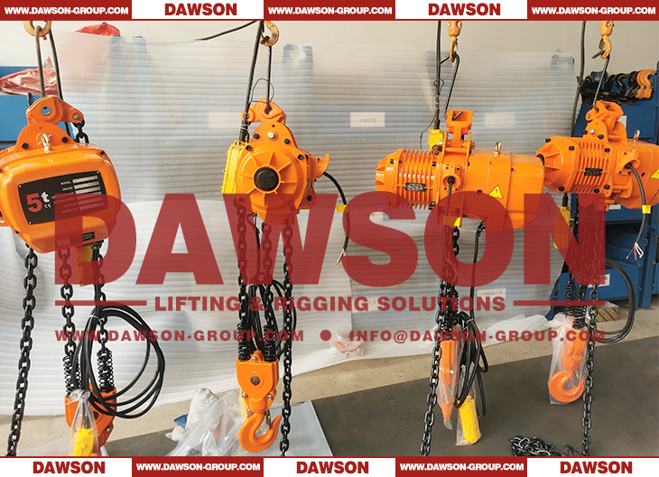 DS-HB05-02S 5T Electric Chain Hoist with Hook, 5000kg Heavy Duty Electric Hoist, Lifting Tools & Equipment - Dawson Group Ltd. - China Supplier, Factory