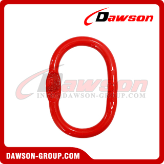DS093 G80 A344 U.S. Type Welded Master Link with Flat, Trawling Gear for Fishing